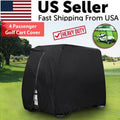 Waterproof Golf Cart Cover Zipper 4 Passenger EZ GO Club Car Yamaha