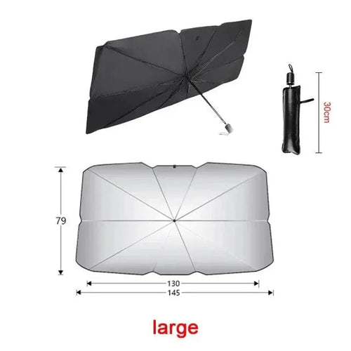 Car Sunshade Umbrella Windshield Folding Front Parasol Umbrella Type