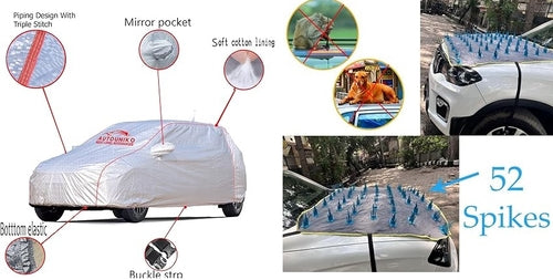 Waterproof Spike Bonnet Car Cover & Body Cover Combo